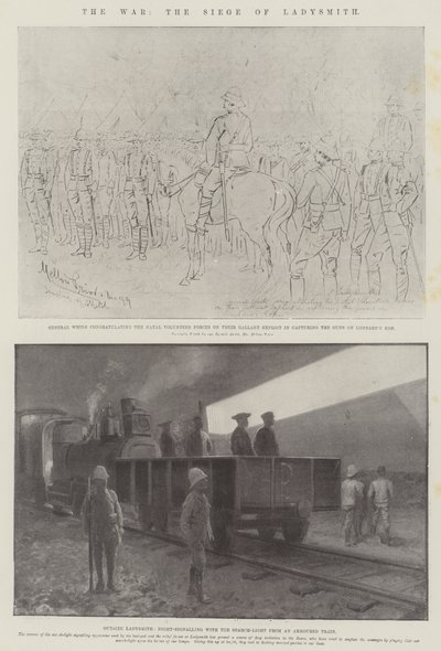 The War, the Siege of Ladysmith by Melton Prior